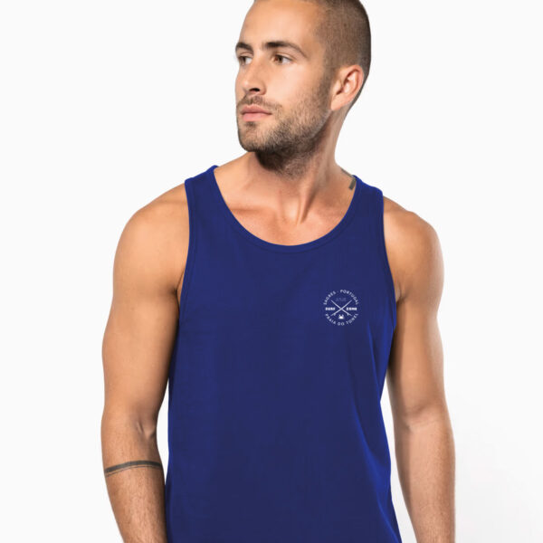 A bold navy tank inspired by Tonel’s powerful waves and surf energy. Lightweight, flattering, and perfect for warm days or layered coastal looks.