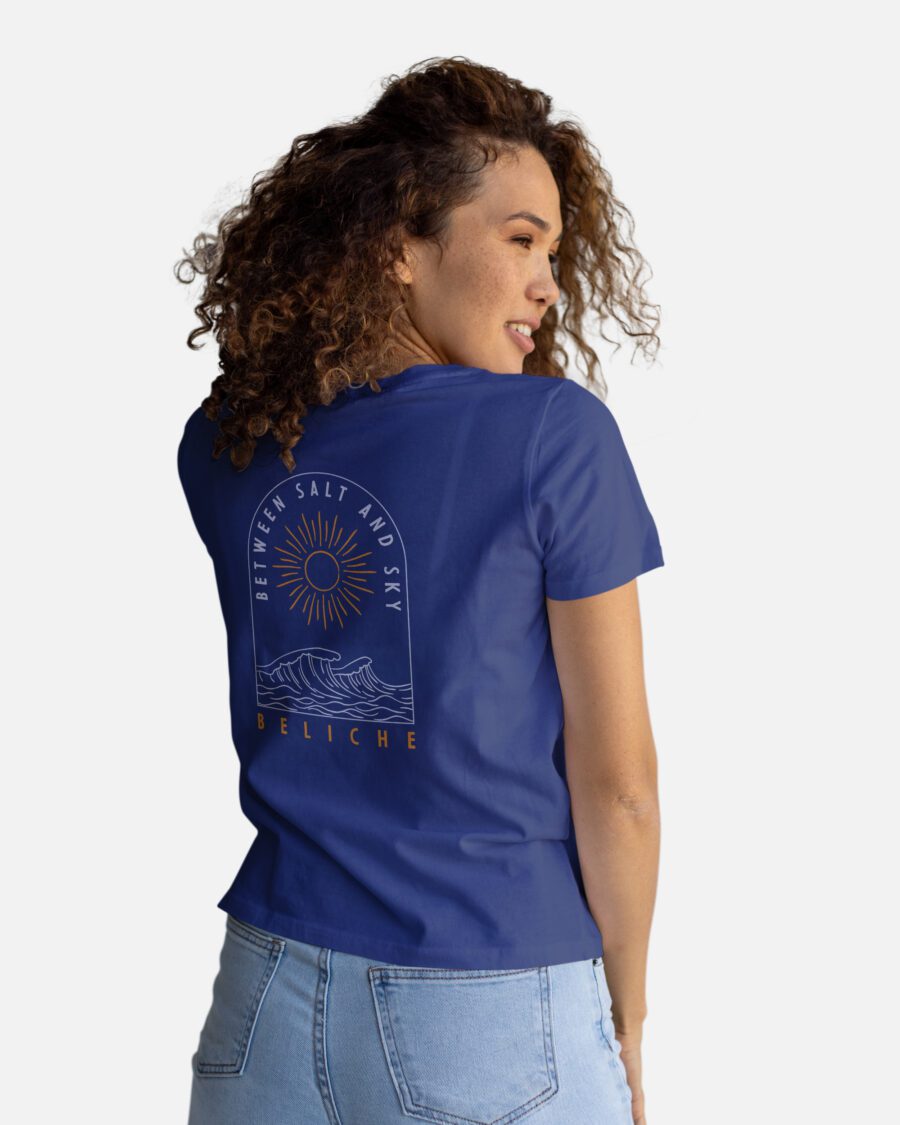 Women’s T-shirt Navy Salt