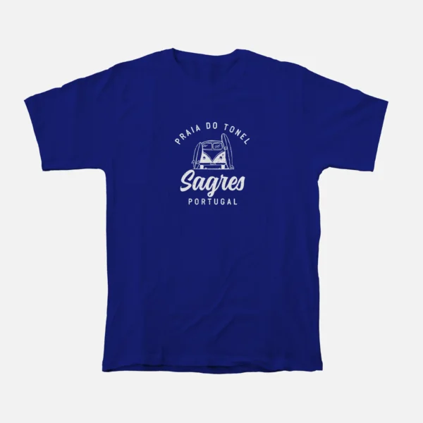 Tonel Beach Algarve T-Shirt – Surf Portugal Nature Design