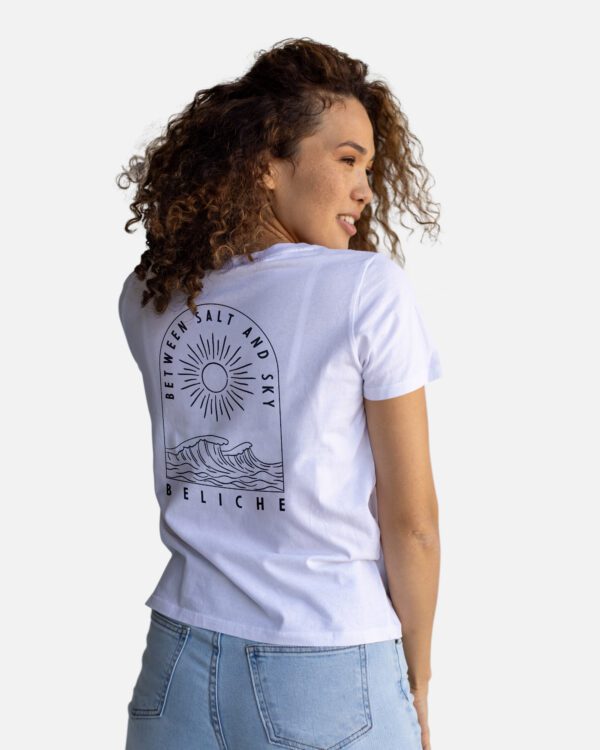 Modern wooden bunk bed from the ‘Between Salt and Sky’ collection, featuring minimalist lines and coastal-inspired design.