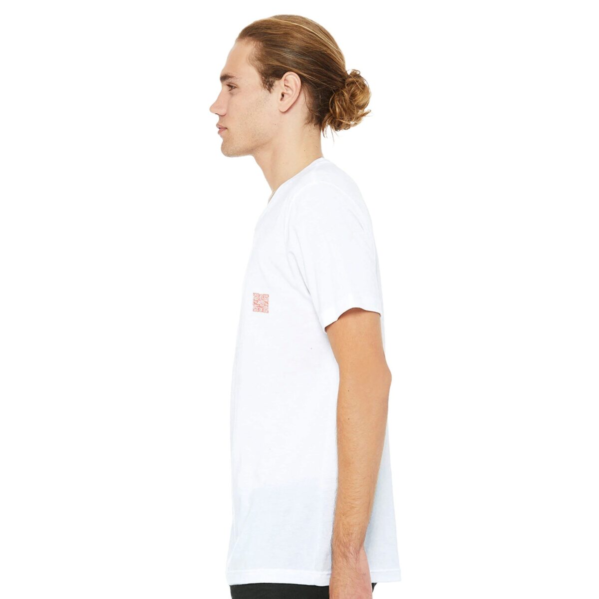 Coral Alive White T‑Shirt