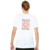 Coral Alive White T‑Shirt