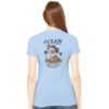Ocean Cowgirl premium women’s crewneck t-shirt front view