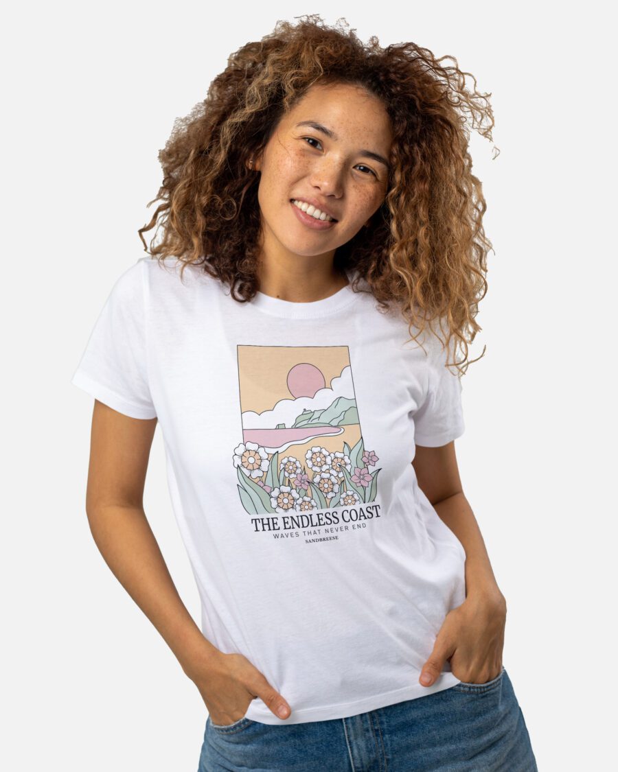 Premium Endless Coast T‑Shirt with eco‑friendly crewneck design