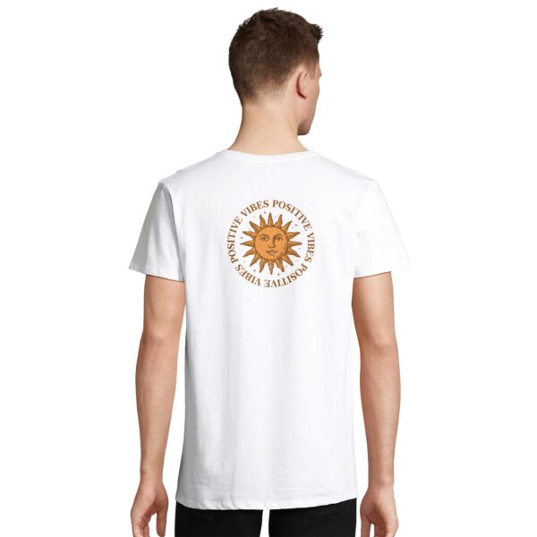Positive Vibes T‑Shirt recycled blend unisex crewneck