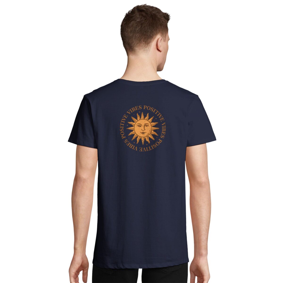 Positive Vibes T‑Shirt recycled blend unisex crewneck