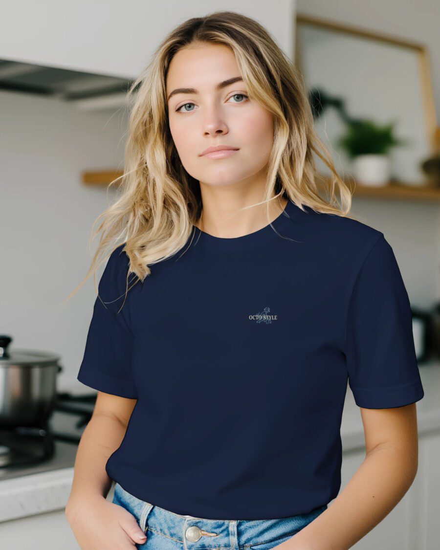 Premium Octo Style T‑Shirt with eco‑friendly crewneck design